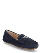 Barnsbury Suede Loafer Loaferit Matalat Kengät Navy Lauren Ralph Laure...