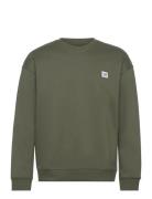 Workwear Sws Tops Sweat-shirts & Hoodies Sweat-shirts Khaki Green Lee ...