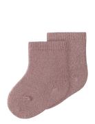 Nbfwakta Wo/Vi 2P Sock Sukat Pink Name It