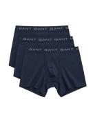 Boxer Brief 3-Pack Bokserit Navy GANT
