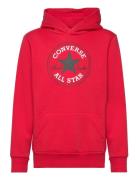 Po-Pull-Over Hoody Sport Sweat-shirts & Hoodies Hoodies Red Converse