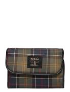 Barbour Tartan Hanging Washbag Toilettilaukut Khaki Green Barbour