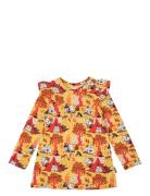 Camping Tunika Tops Blouses & Tunics Yellow MUMIN