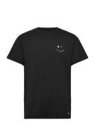 Patrick Organic Tee Tops T-shirts Short-sleeved Black Clean Cut Copenh...