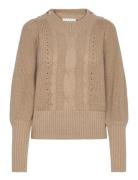 Lysta Tops Knitwear Jumpers Cream Munthe