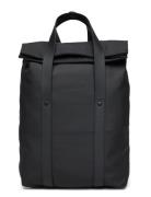 2 Way Tote Backpack Mini W3 Reppu Laukku Black Rains