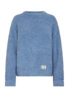 Ihblarisa Ls Tops Knitwear Jumpers Blue ICHI