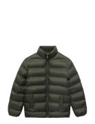 Quilted Jacket Toppatakki Khaki Green Mango