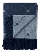 Signature Star Recycled Wool Throw Home Textiles Cushions & Blankets B...
