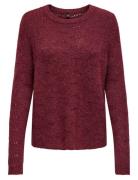 Onllolli L/S Pullover Knt Noos Tops Knitwear Jumpers Red ONLY