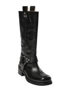 Tinasw Boot Korkeavartiset Saapikkaat Black Sofie Schnoor