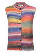 Nynnell Knit Vest Sl Vests Knitted Vests Multi/patterned Lollys Laundr...