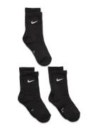 3W-3Pk Crew Sock Sukat Black Nike