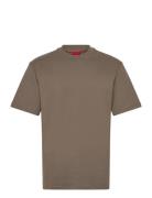 Dapolino Designers T-shirts Short-sleeved Brown HUGO