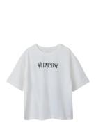 Nkfdyp Wednesday Ss Rlx Top Box Noos Sky Tops T-shirts Short-sleeved W...