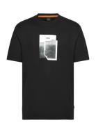Te_Brokenice Tops T-shirts Short-sleeved Black BOSS