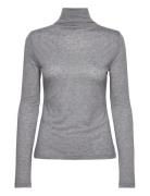 Elavu Tops T-shirts & Tops Long-sleeved Grey BOSS