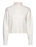 Sesty_B Tops Knitwear Turtleneck Cream HUGO BLUE