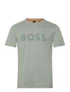 Thinking 1 Tops T-shirts Short-sleeved Green BOSS