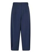 Mapunna Bottoms Trousers Wide Leg Navy Masai