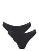 Sloggi Go Sense Tanga 2P Alushousut Brief Tangat Black Sloggi