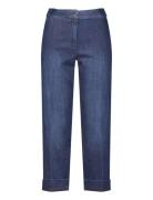 Jeans Cropped Bottoms Jeans Straight-regular Blue Gerry Weber