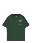 Kt-S/S Knit Top Tops T-shirts Short-sleeved Green Nike
