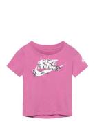 Te-S/S Tee Tops T-shirts Short-sleeved Pink Nike
