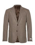 Justin P Suits & Blazers Blazers Single Breasted Blazers Brown Tiger O...