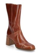 Boots Korkeavartiset Saapikkaat Brown Billi Bi