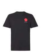 Japanese Sun T-Shirt Designers T-shirts Short-sleeved Black Edwin