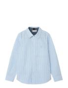 Nkmnewsa Ls Shirt Noos Tops Shirts Long-sleeved Shirts Blue Name It