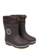 Winter Wellies Shoes Rubberboots High Rubberboots Brown Mikk-line