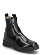 Bisgaard Neel Lamb Bootsit Nauhalliset Saapikkaat Black Bisgaard