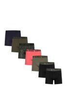 Cotton Stretch Boxer 7P Bokserit Multi/patterned Björn Borg