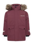 Bjärven Kids Parka 4 Parka Takki Red Didriksons