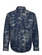 Ebalto Tops T-shirts Long-sleeved Navy HUGO BLUE