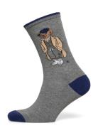 Bci Combed Cotton-Fall Bear Lingerie Socks Regular Socks Grey Polo Ral...