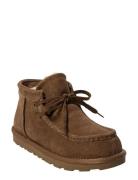 Sannesw Boot Shoes Boots Ankle Boots Ankle Boots Flat Heel Brown Sofie...
