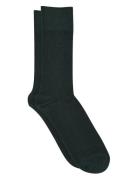 Erik Socks Underwear Socks Regular Socks Khaki Green Mp Denmark