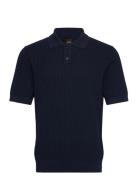 Akoppo Tops Polos Short-sleeved Navy BOSS