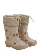 Thermal Wellies W. Lining Shoes Rubberboots High Rubberboots Beige CeL...