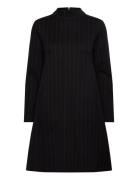 Bernadette Stripe Dress Lyhyt Mekko Black Jumperfabriken