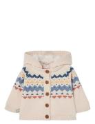 Knitwear Jacket For Baby Tops Knitwear Cardigans Cream Boboli