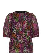 Hahtie Tops Blouses Short-sleeved Black Ted Baker London