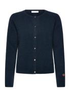 Veronika Cardigan Tops Knitwear Cardigans Navy BUSNEL
