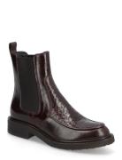 Boots Shoes Boots Ankle Boots Ankle Boots Flat Heel Brown Billi Bi