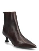 Wilma Shoes Boots Ankle Boots Ankle Boots With Heel Brown Pavement