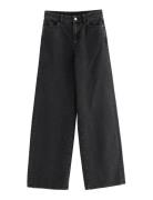 Denim Trousers Jackie Black Bottoms Jeans Wide Black Lindex