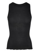 Rwbeatrice Sl Boxer Top Tops T-shirts & Tops Sleeveless Black Rosemund...
